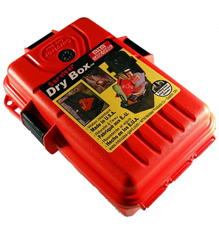 MTM S107235 Survivor Dry Box - Small 10X7X3 Inch Orange