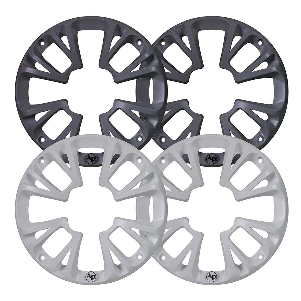 Audiopipe APMPT830LD 8" 2-way Marine Speaker w/LED Lights 500W Max grills incl.