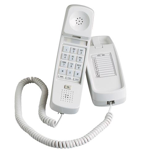 Cetis 20515 205TVR1/205TMW Trimline Telephone - White