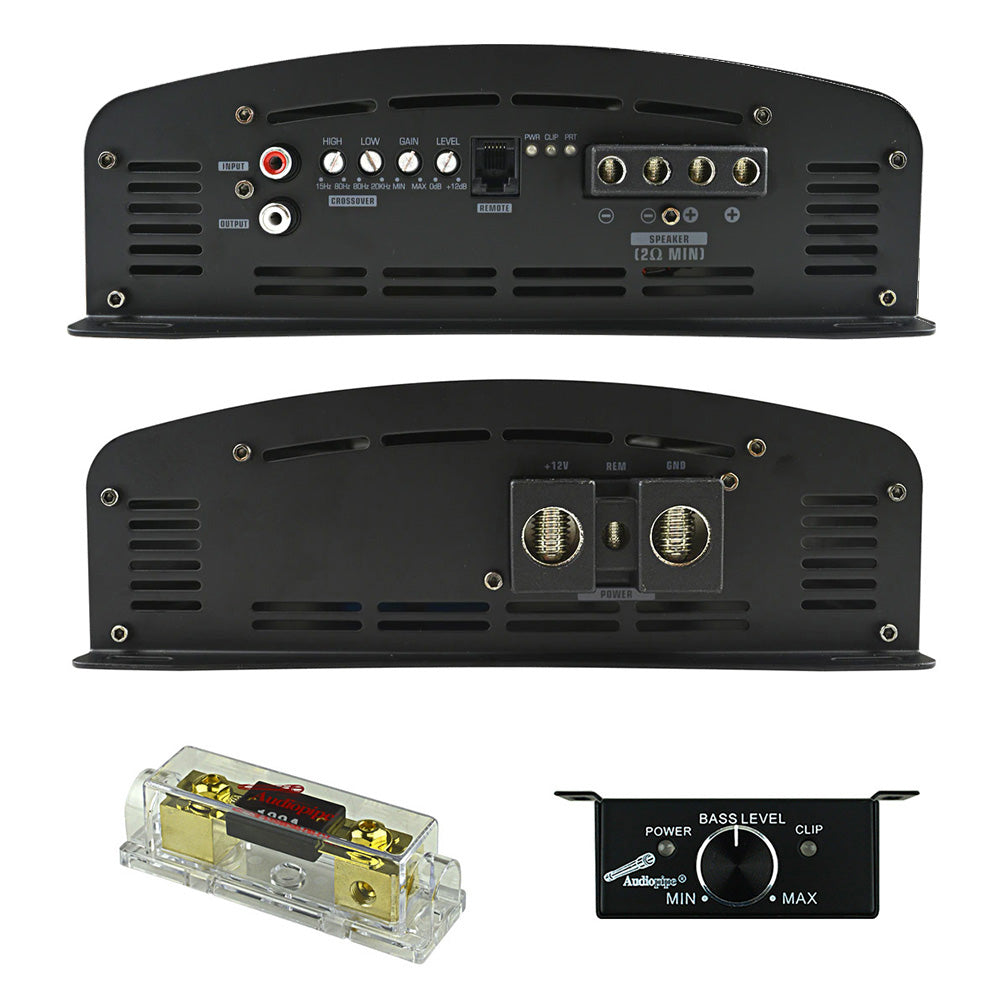 Audiopipe APHD30001F2 Monoblock Amplifier, 3000 Watts