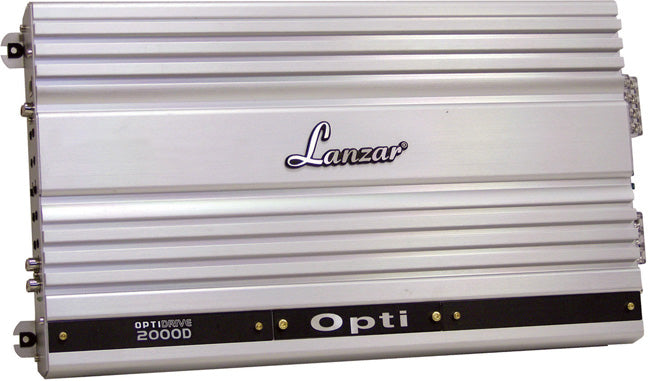 Lanzar OPTI2000D Optidrive 2000 Watt Half Ohm Stable Mono Block Digital Competition Class Amplifier