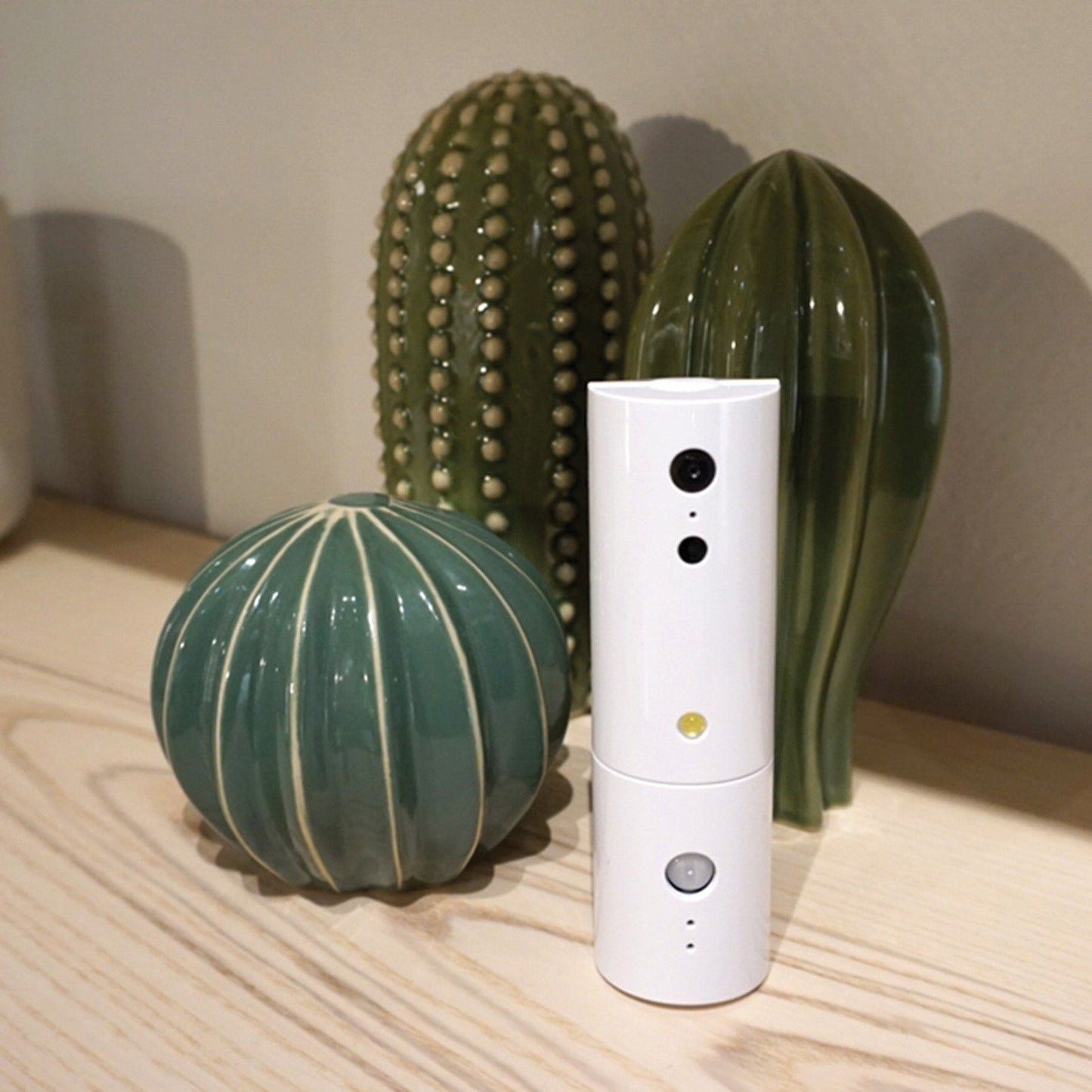 Amaryllo ACC1308E51WH Hermes Biometric Auto-Tracking Portable Security Camera