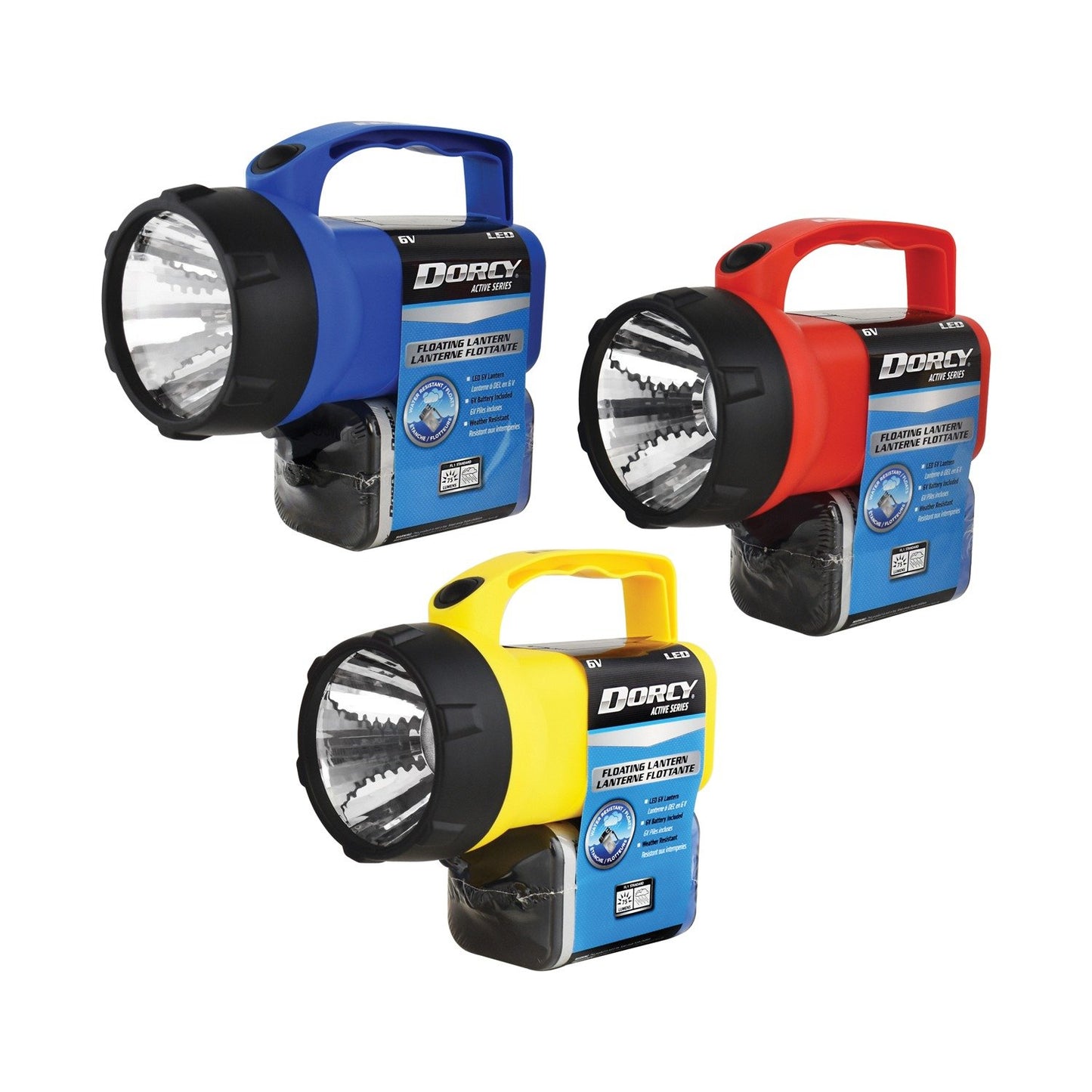 Dorcy 41-2081 70-Lumen 6-Volt Floating LED Lantern