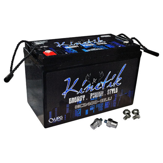 Kinetik HC2400BLU 2400 Watt 100 Amp Hour Car Audio Battery