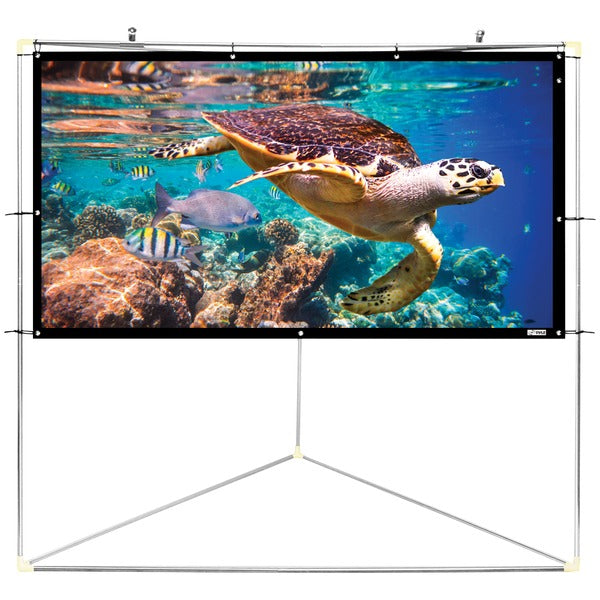 Pyle PRJTPOTS101 Portable Outdoor Projection Screen (100")