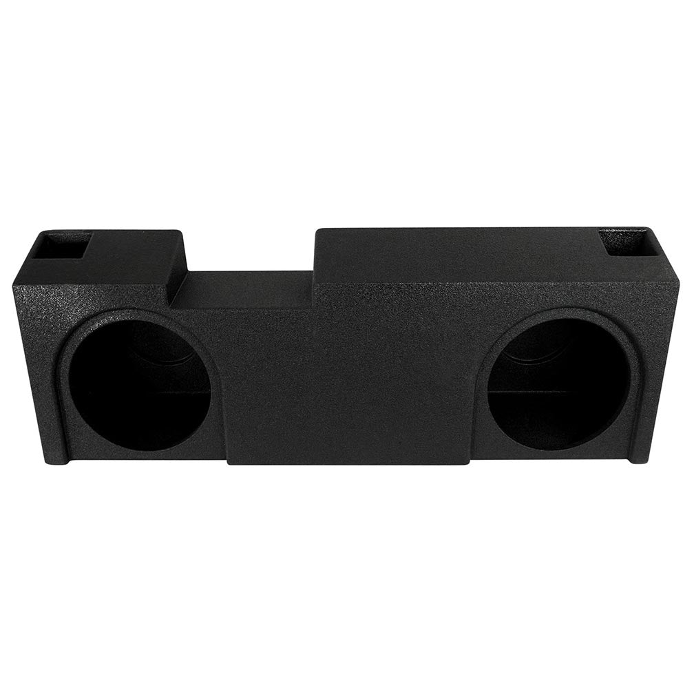QPower QBGMC19210 QBOMB Dual 10" Empty Woofer Box for Chevy/GMC Crew Double Cab