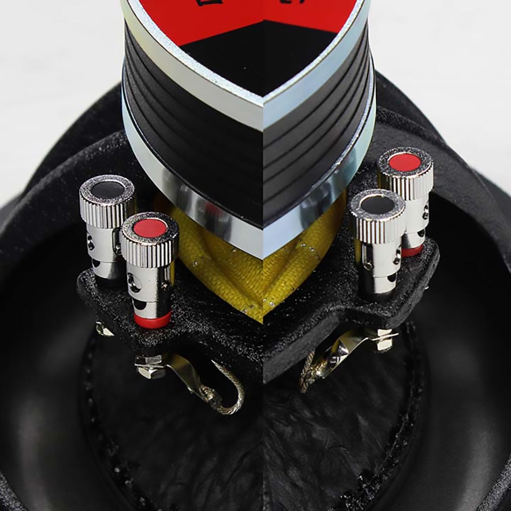 QPower QPF15DSUPER 15" Super Deluxe Series 4000W 4 Ohm DVC Subwoofer