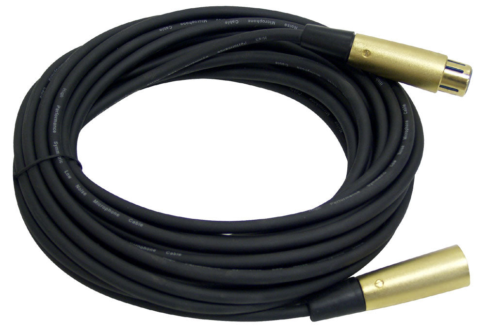 Pyle PPMCL30 30' Symmetric Microphone Cable XLR Female to XLR Male