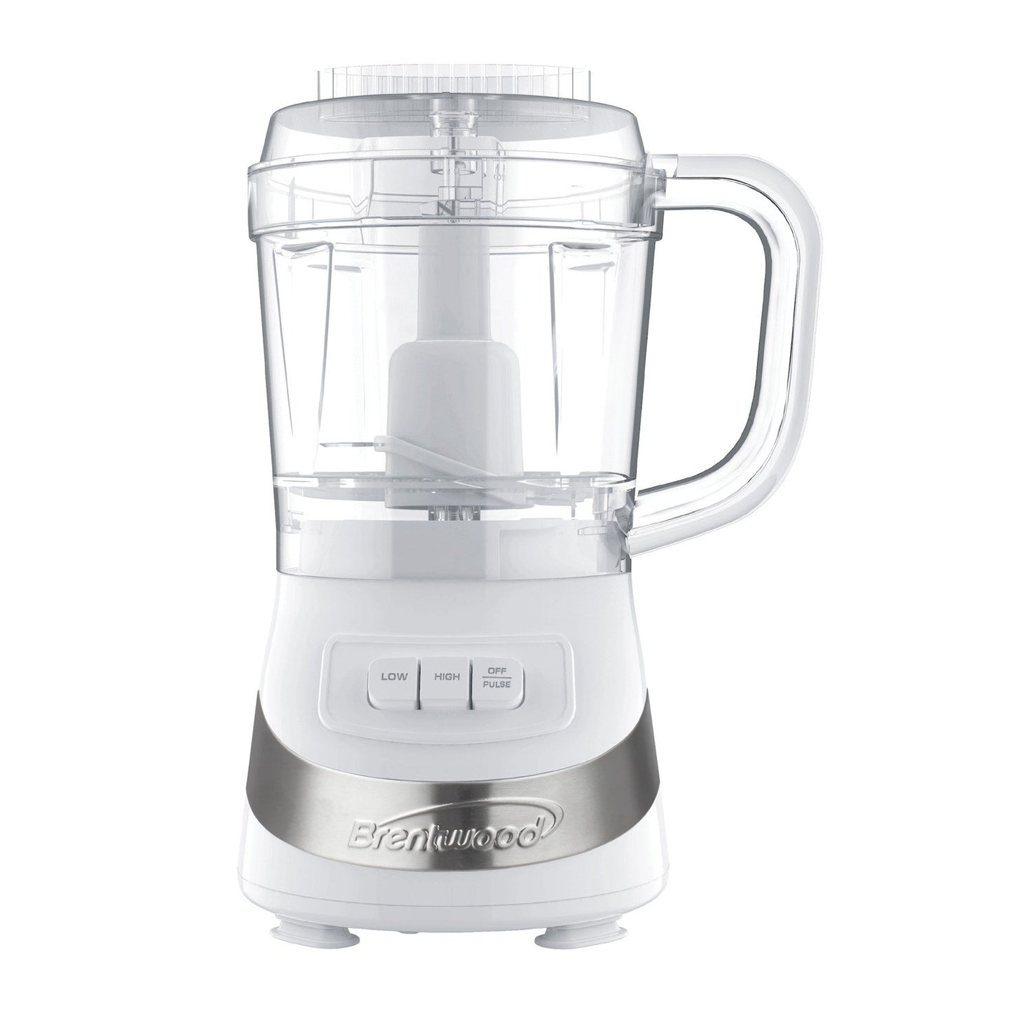 Brentwood Appl. FP-549W 3-Cup Food Processor (White)