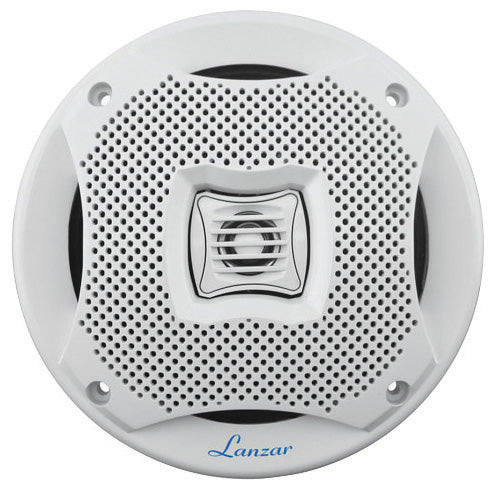 Lanzar AQ6CXW 6.5'' 400 Watts 2 Way White Marine Speaker pair