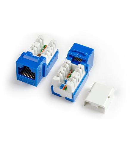 Hyperline CAT5-JACK-BK Kjne-8p8c-c5e-90-bk Cat5 Jack Black