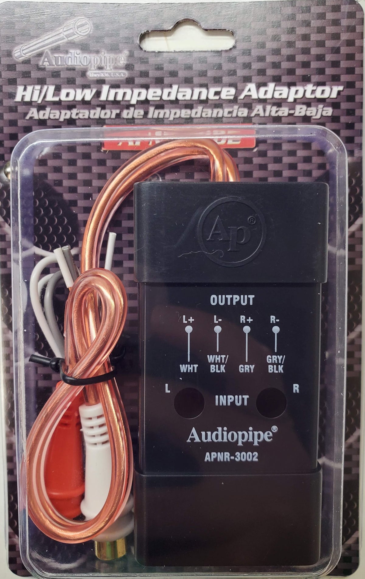 Audiopipe APNR3002 Line Out Converter by AUDIOP