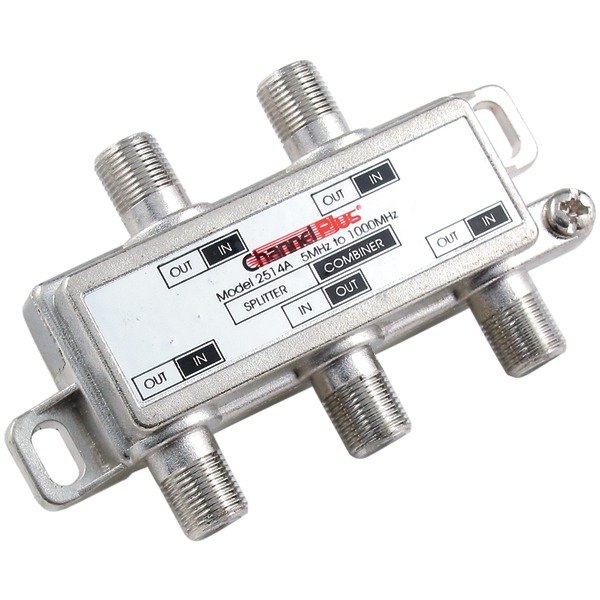 Channelplus 2514 DC/IR Passing Splitter/Combiner (4 way)