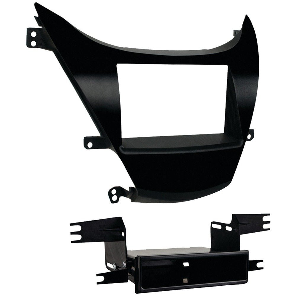 Metra 99-7346B 2DIN/ISO-DIN w/Pocket Install Kit for '11-'13 Hyundai Elantra