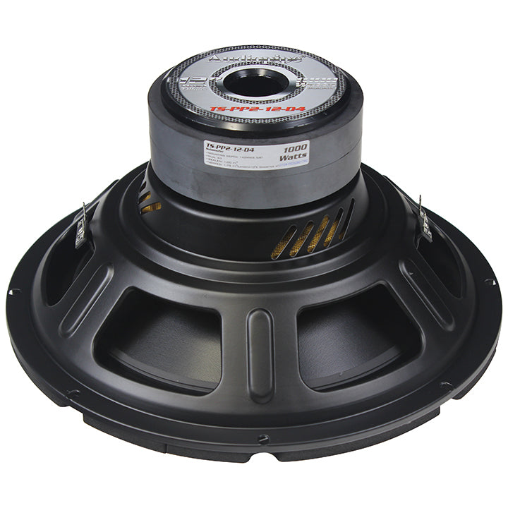 Audiopipe TSPP212D4 12" Woofer 1000W Max 4 Ohm DVC