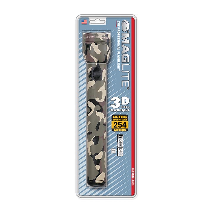 MAGLITE S3D026 3 CELL D Flashlight Camo