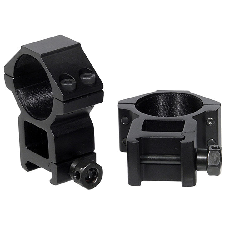 UTG RGWM30H4 30mm (2 piece) High Profile Picatinny/Weaver Rings