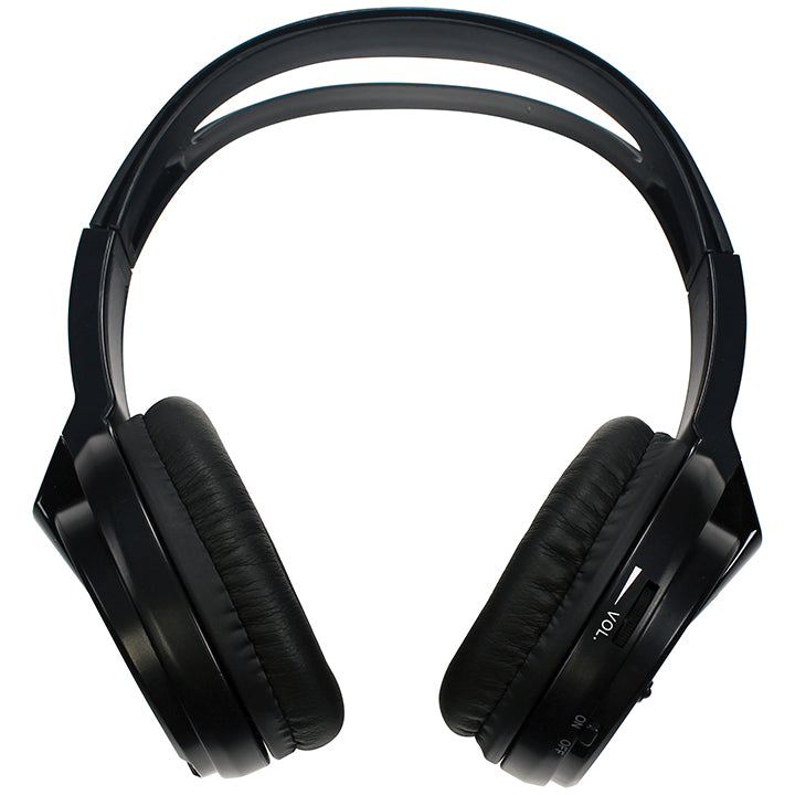 Audiovox HP1 Wireless Headphones IR Faux leather ear piece 2-AAA included