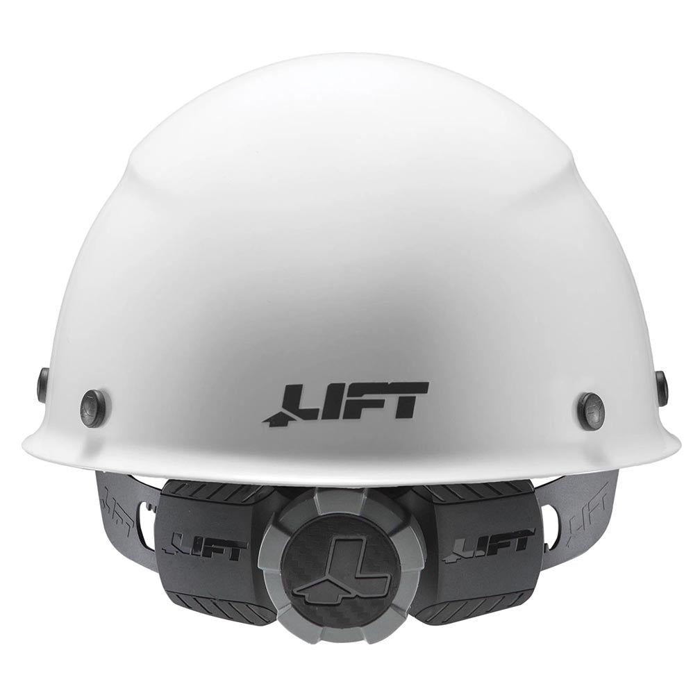 Lift Safety HDFC17WG DAX Fiber Resin Cap Brim White