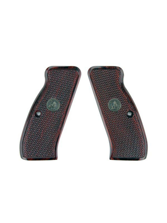 Pachmayr 63220 CZ 75/85 Renegade Series Rosewood Checkered Grip