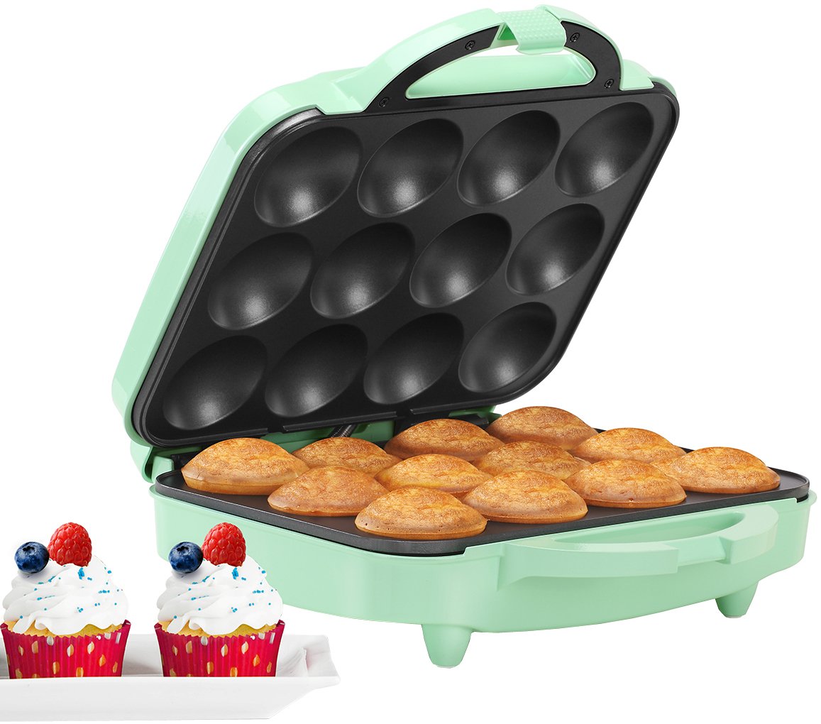 Holstein Housewares HU09006I One Dozen Cupcake Maker - Mint