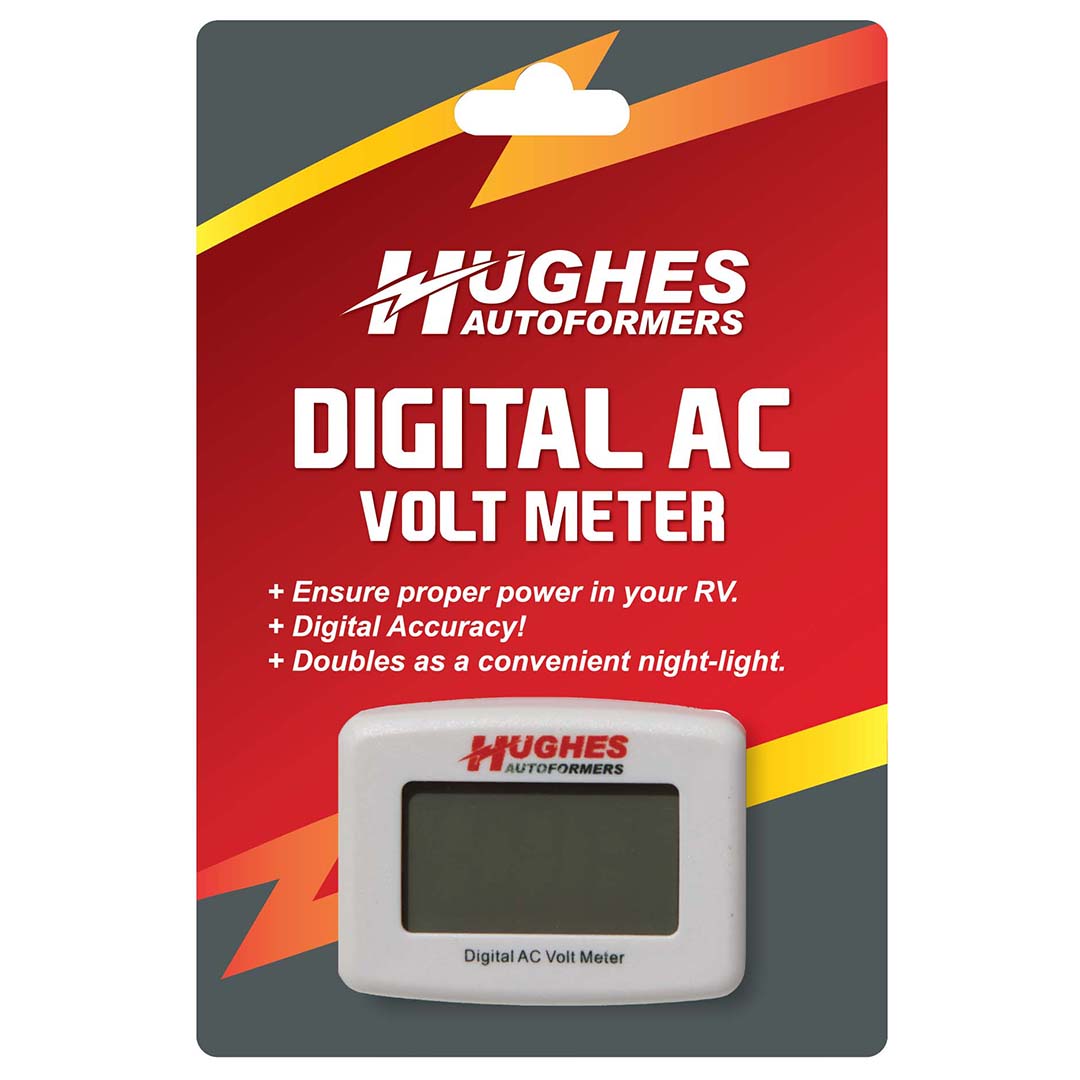 Hughes DVM1221 Accurate Digital Volt Meter/Nightlight