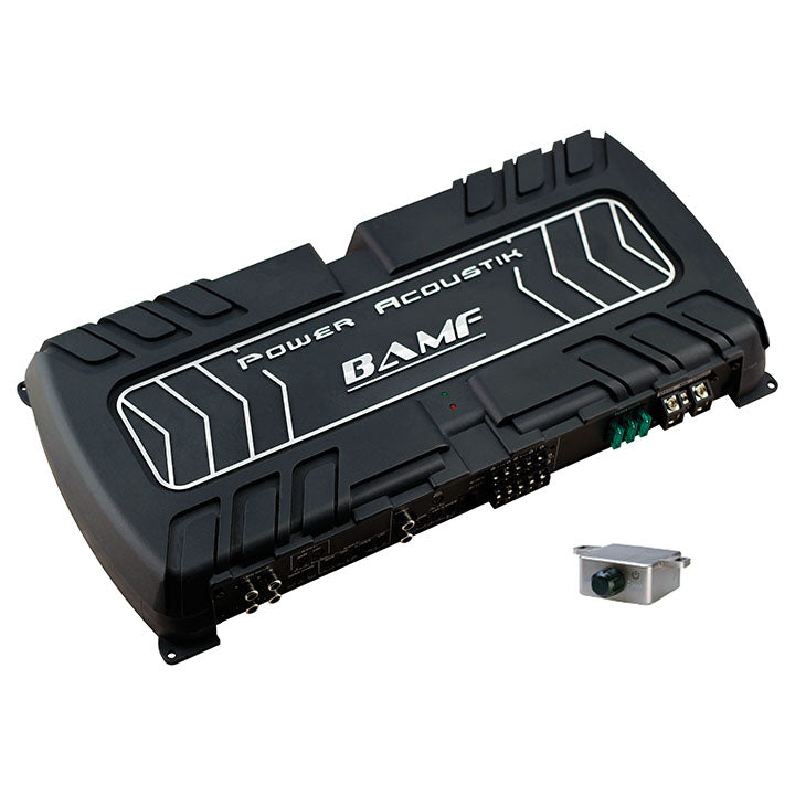 Power Acoustik BAMF5-2500 BAMF Class Ab Amp 5 Ch 2500W
