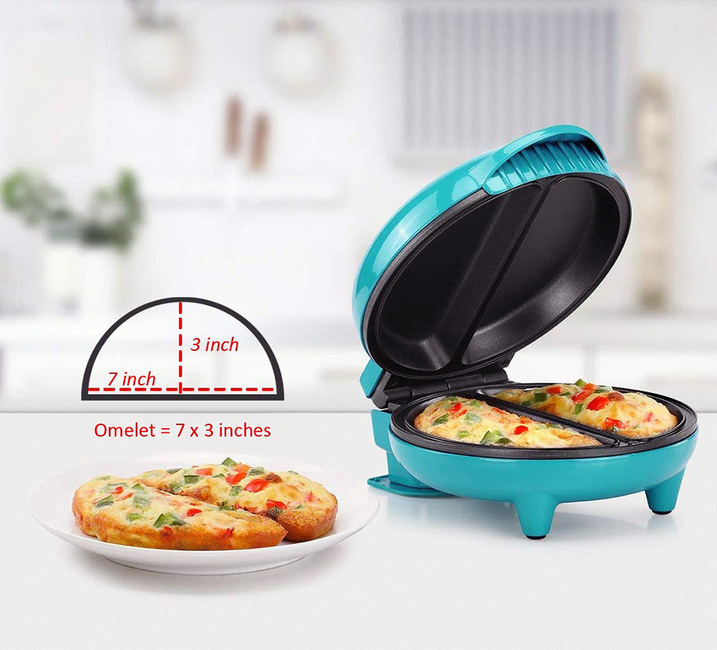 Holstein Housewares HH09125007E Omelet Maker - Teal