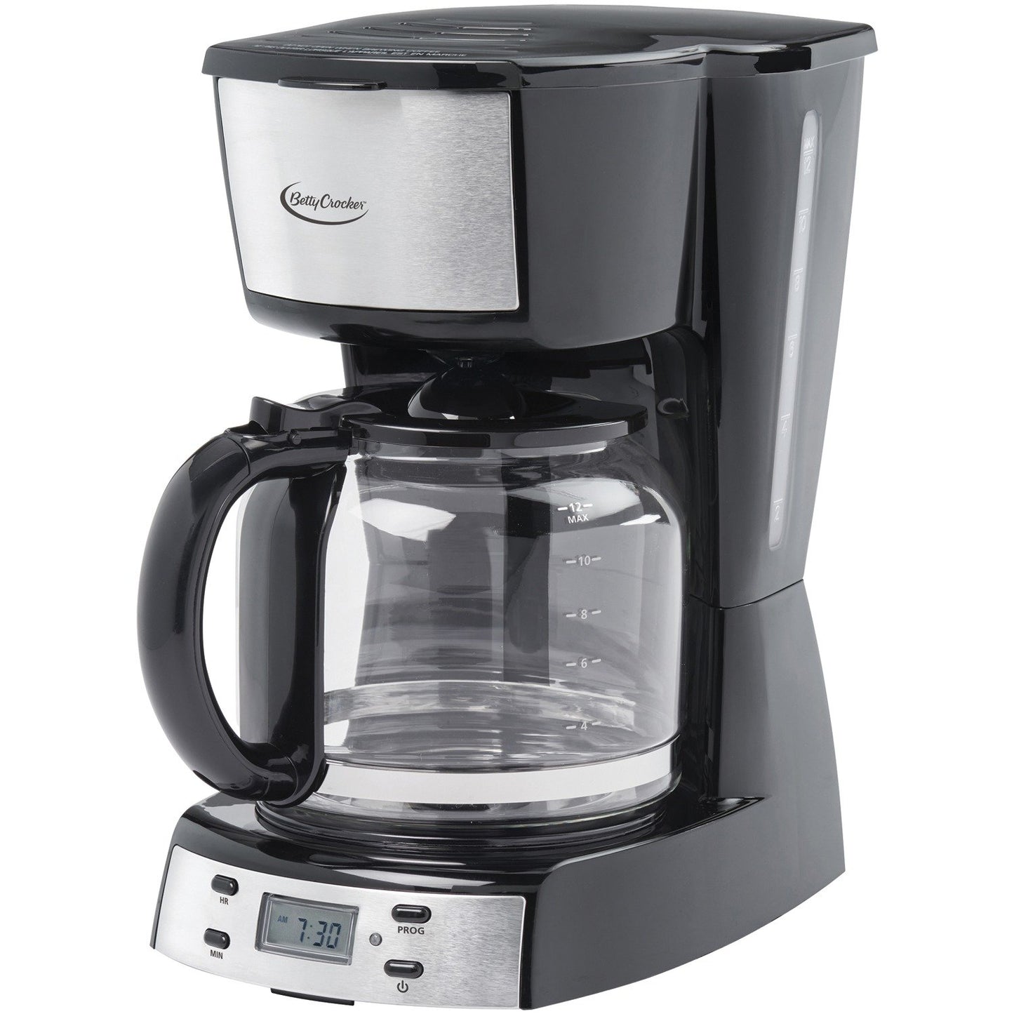Betty Crocker BC2809CB 12-Cup Stainless Steel Coffee Maker