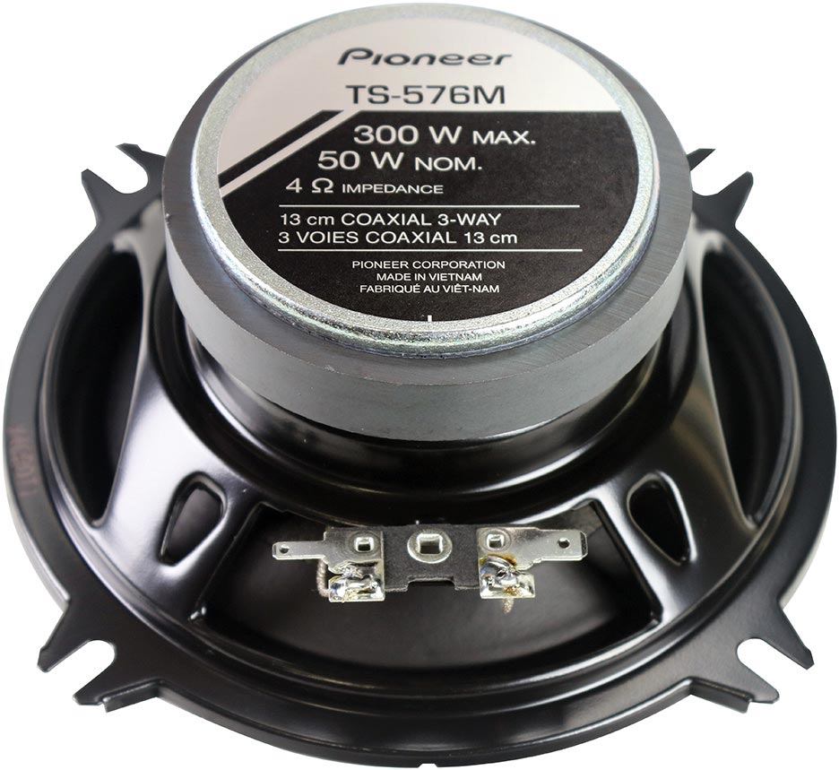 Pioneer TS576M 5.25" Speakers 3 Way 300W Max
