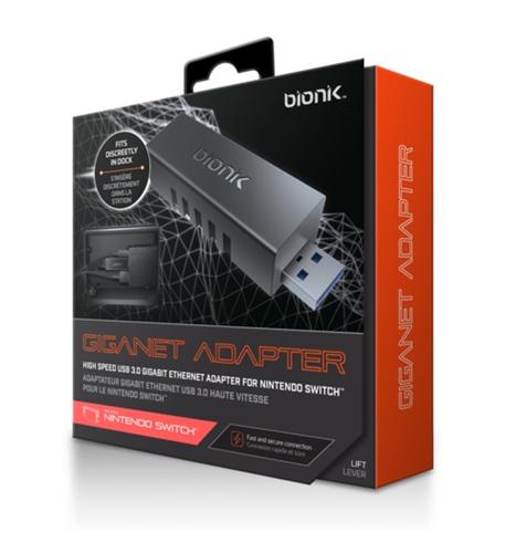 Bionik BNK-9018 Nintendo Switch Giganet Adapter