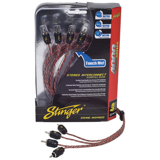 Stinger SI4420 20Ft. RCA Cable