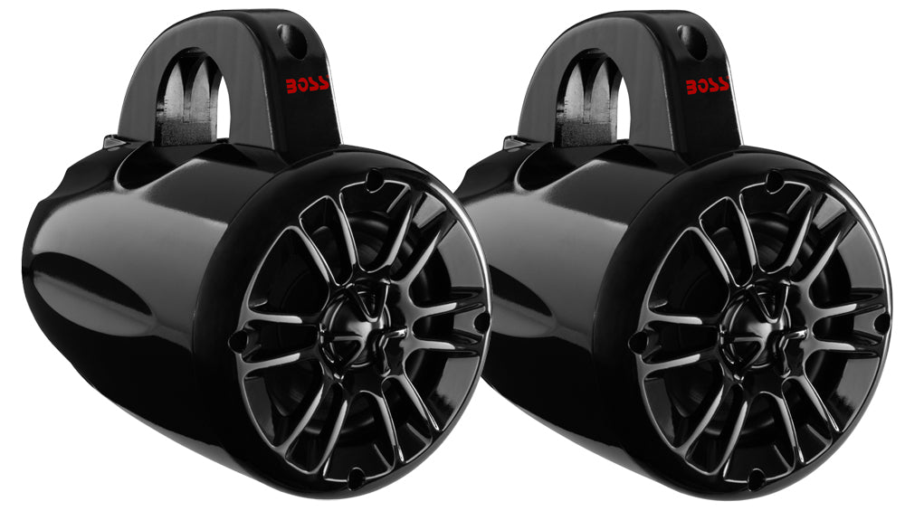 Boss Audio MRWT40 4" 2-Way ATV Marine Wake Tower Speaker pair