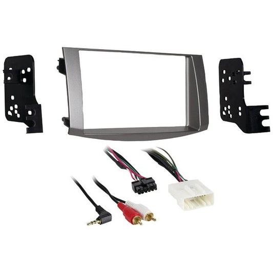 Metra 95-8215S Double-DIN Installation Kit in Silver for 05 - 10 Toyota Avalon