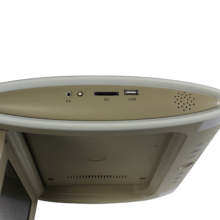 Tview T101DVFDTN 10.1" Wide Screen Flip Down w/Built in Slot Type DVD Player Tan