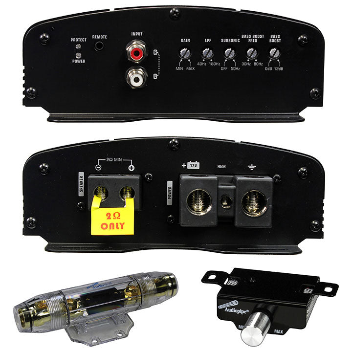 Audiopipe APCLE30001D 3000 Watt Class D Monoblock Amplifier