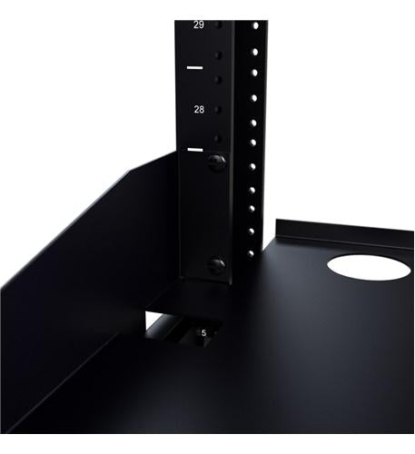 Icc ICCMSRKLST Lcd Monitor Shelf, Sliding Keyboard Tray