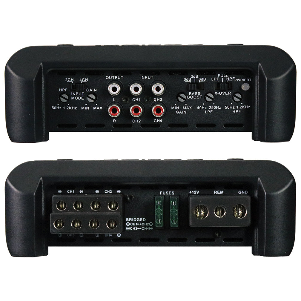 Orion CBT20004 4 Channel Amplifier, 1000W RMS/2000W MAX