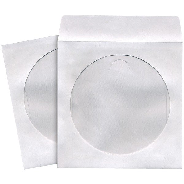 Maxell 190135 - C CD/DVD Storage Sleeves (50 pk; White)