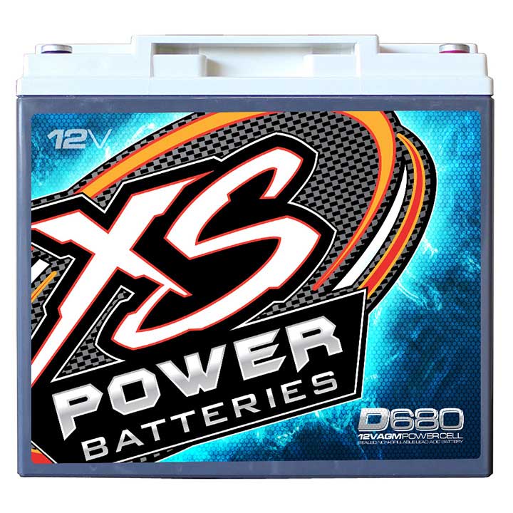 XS Power D680 1000W 12V AGM Battery 1000A Max Amps