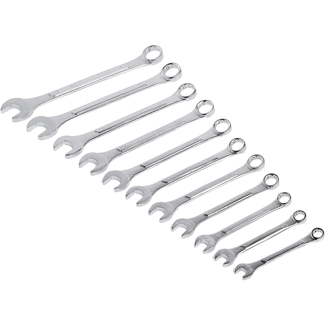 Titan 17328 Metric Raised Panel Combination Wrench Set 11 Piece Set