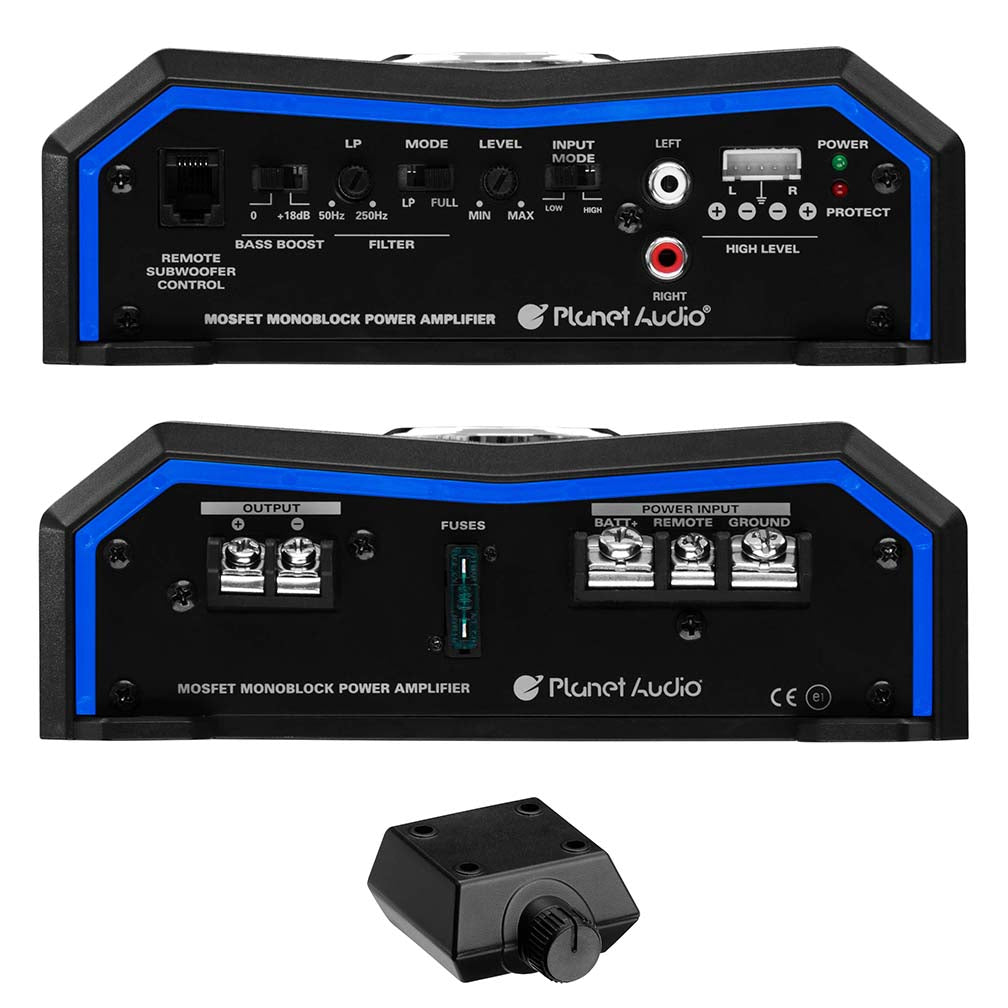 Planet Audio PL15001M 1500 Watt Class AB Monoblock Amplifier