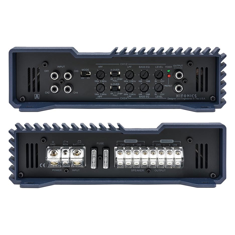 Hifonics BXX8004 Brutus 4 x 100 @ 4 Ohm 4 x 200 @ 2 Ohm