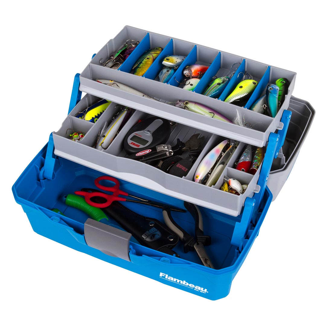 Flambeau 6382TB 2 Tray Tackle Box
