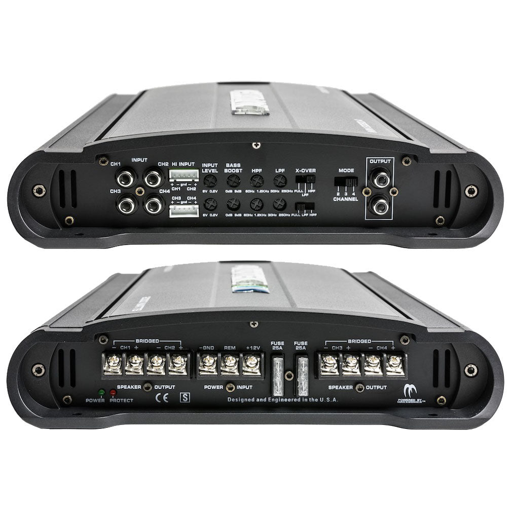 Autotek Mean Machine Amplifier 1000 Watts 4 Channel