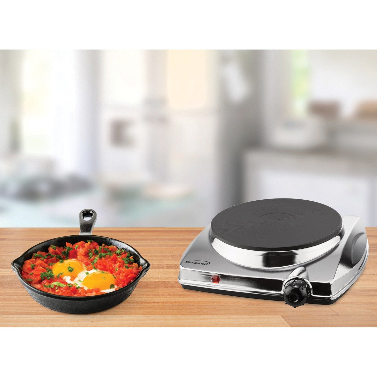 Brentwood Appl. TS-337 1,000W Electric Single-Burner Electric Hot Plate