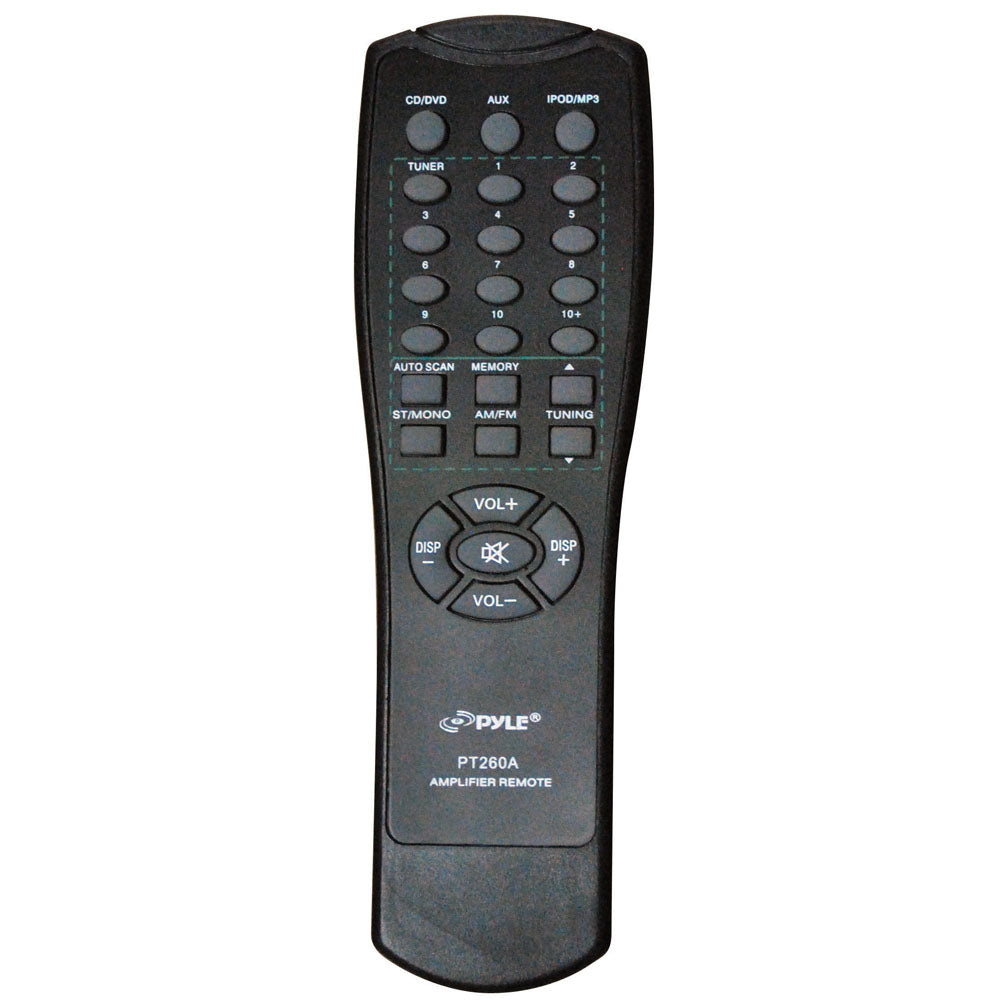 Pyle PT390AU 300 Watt Stereo Receiver, Aux (3.5mm) Input, MP3/USB/AM/FM Radio, (2) Mic Inputs