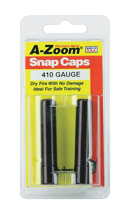 A-Zoom 12215 410 Gauge Snap Cap 2Pk