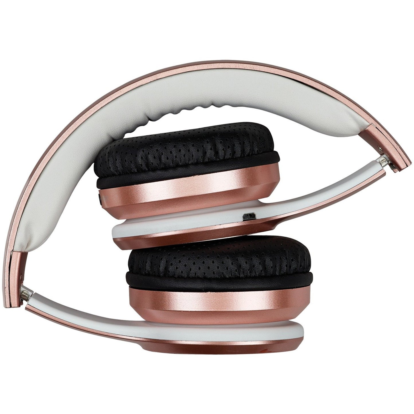 iLive IAHB239RGD Bluetooth Over-the-Ear Headphones w/Microphone (Rose Gold)