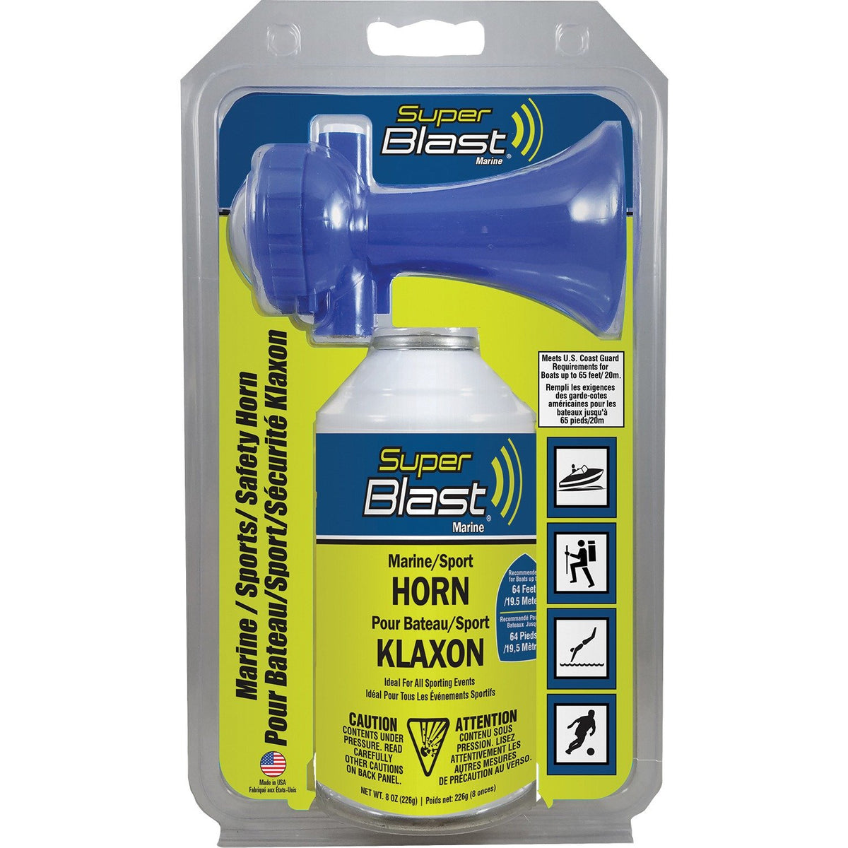 Super Blast SB8018016 Air Horn, 8oz